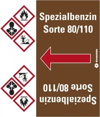 Produktbild von Dreifke® Rohrleitungsband Spezialbenzin Sorte 80/110, praxisbewährt, ab Ø 50m...