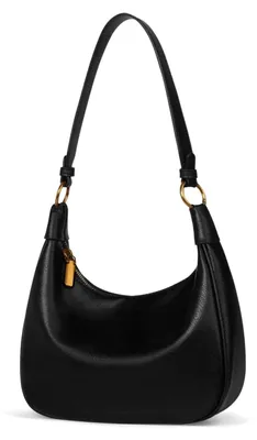 Zdjęcie produktu dla Omgoods - Elegancka torba typu hobo wykonana z materiału przypominającego skórę