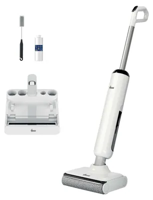 Immagine prodotto di Hoover HW400 011 Mocio elettrico Batteria Bagnato Senza sacchetto 220 W Bianco