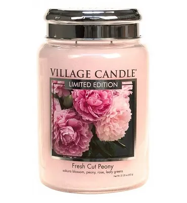 Produktbild von Village Candle Fresh Cut Peony 602g