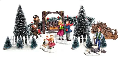 Produktbild von VBS Deko-Miniaturen Set "Winter"