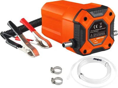 Obrázek produktu pro Elektrické odsávací čerpadlo na olej do automobilů – 12 V, 60 W, čerpadlo na výměnu oleje – pro motorový olej, naftu a vodu – hadice 1,5 m – pro automobily, motocykly a lodě