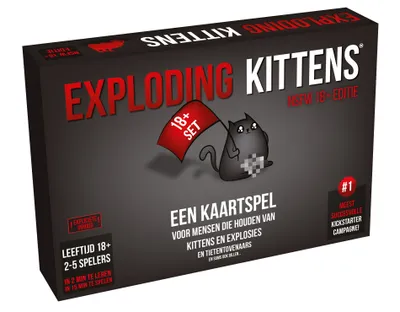 Image de Asmodee - Exploding Kittens, édition NSFW