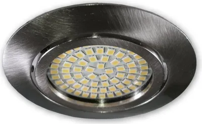 Produktbild von C-Light 230 V LED Spot S0307 alu gebürstet - geringe Einbautiefe - 3,5 W (WW)