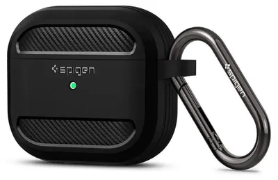 Obrázok produktu pre Spigen Rugged Armor, Puzdro, Polykarbonát, Termoplastický polyuretán (TPU), 28,4 g, Čierna