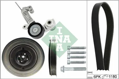 Obrázok produktu pre INA 529 0374 21 Sada klinových remeňov pre VOLVO XC60 (156)