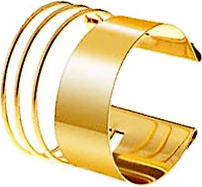 Produktbild von Mode mehrschichtigen Hohl Design Armreif Punk Stil Öffnung Metall Armband Einstellbar Frauen Armreif Schmuck Geschenk