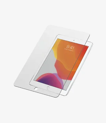 Obrázek produktu pro PanzerGlass ® Screen Protector iPad 10.2″ (2019-2021), Apple, Apple - iPad 10.2 (2019), Apple - iPad 10.2 (2020), Apple - iPad 10.2'' (2021), Aplikace nasucho, Odolné proti poškrábání, Odolný proti nárazům, Antibakteriální, Průhledná, 1 kusů