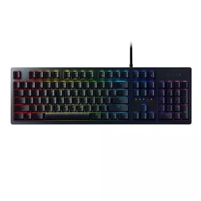 Obrázek produktu pro Razer Huntsman, Plná velikost (100 %), Kabel, USB, Optomechanický spínač, Černá