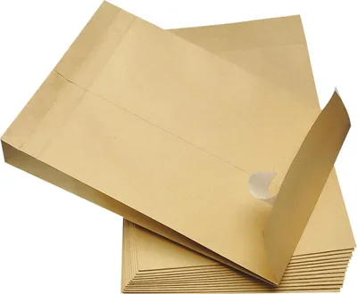 Zdjęcie produktu dla Soennecken Faltentasche 2941 C4 130g mF hk 20F braun 100 St./Pack.