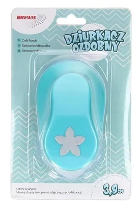 Imagen del producto de Perforadora decorativa - Flor, 3,8 cm, surtido de colores