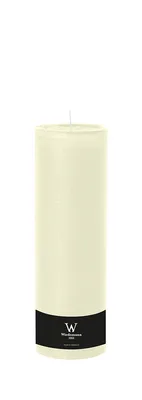 Produktbild von INNA-Glas Votivkerze Aurora, Elfenbein, 30cm, Ø 9,8cm, 200h -  Germany - Stumpenkerze