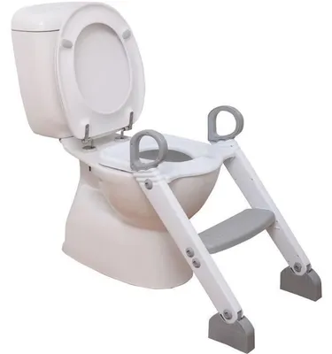 Obrázek produktu pro DREAMBABY Stupínek k WC šedo/bílá