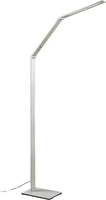 Produktbild von Lucande LED-Stehleuchte Nicano, grau, Metall, CCT, 125cm