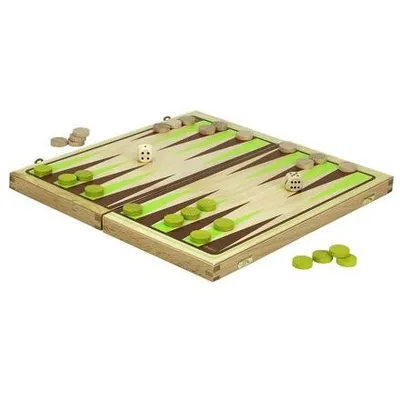 Produktbild von Jeujura Backgammon in Holzklappbox