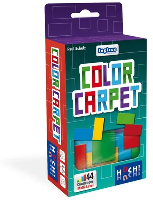Immagine prodotto di HUCH! | Tappeto di colori | Gioco di logica e rompicapo | Rompicapo per bambini | Gioco di concentrazione | Attività per il viaggio in auto | Per una persona dai 7 anni in su