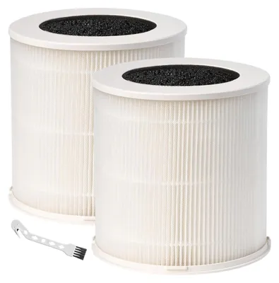 Ersatzfilter für Luftreiniger Air 500 & 1000, H13 HEPA, 2 Stück