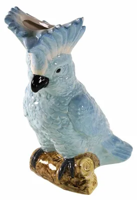 Immagine prodotto di Vaso Kakadu di Werner Voß, vaso decorativo, vaso per fiori, Dolomit, blu, 24 cm, 57132