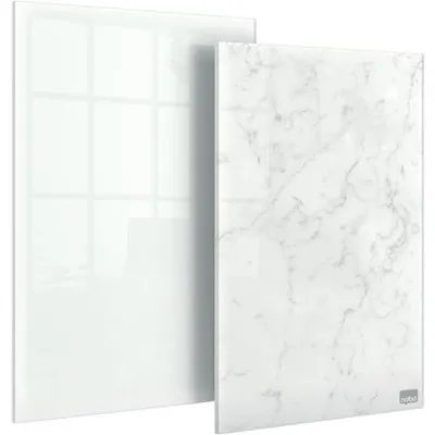 Immagine prodotto di lavagna da tavolo in vetro nobo (L)152 x (P)230 mm set da 2