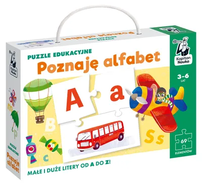 Productafbeelding van Educatieve puzzel. Leer het alfabet, 3-6 jaar