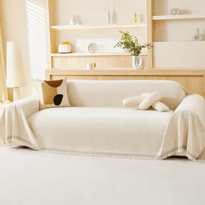 Produktbild von Omgoods – Chenille-Decke für Sofas – Weich und vielseitig