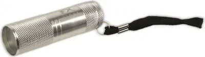 Obrázok produktu pre LED baterka, hliník, 8 cm, strieborná