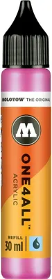 Produktbild von Nachfülltinte One4All für Permanentmarker 30ml fuchsiapink Packung mit 6 Stück