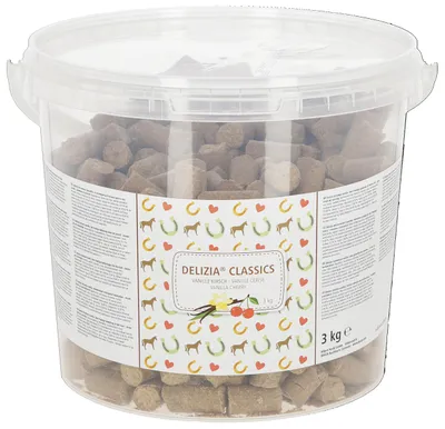Imagen del producto de Delizia Sweeties, sabor vainilla y cereza, 3 kg