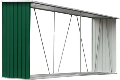 Immagine prodotto di Capannone da Giardino in Acciaio Zincato 330x84x152cm Verde