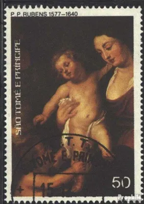 Produktbild von Briefmarken Sao Tome e Principe 1977 Mi 488A (kompl.Ausg.) gestempelt Weihnachten