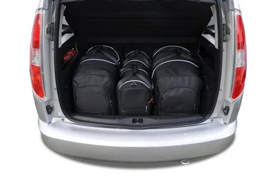 Image de Skoda Roomster 2006-2015 Pack De Sacs 4 Par
