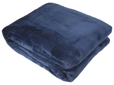 Produktbild von Kuscheldecke Flanell ca. 150x200 cm in 6 Farben Wohndecke einfarbig