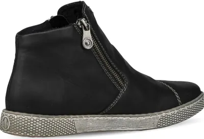 Produktbild von Rieker Damen Stiefelette Boot Kurzstiefel L1260, Größe:40 EU, Farbe:Schwarz