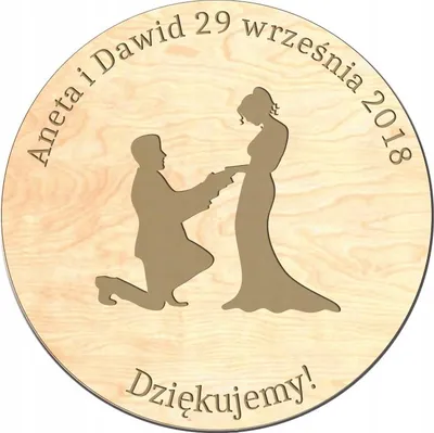 Image de Merci Pour Les Invités Aimant De Mariage Mk13