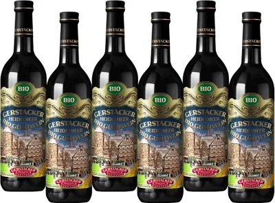 Produktbild von Gerstacker Heidelbeer  Glühwein (6 x 0,745 l)
