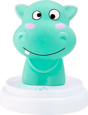 Obrázek produktu pro Alecto SILLY HIPPO - LED noční světlo, hroch, modrá barva