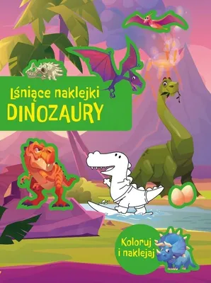 Immagine prodotto di Lśniące naklejki. Dinozaury