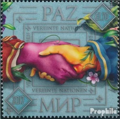 Produktbild von Briefmarken UNO - Wien 2017 Mi 1005 (kompl.Ausg.) postfrisch Weltfriedenstag
