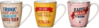 Produktbild von Becher sortiert 360ml 6er Set Büro