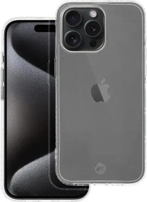Image de FORCELL F-PROTECT Housse durable pour téléphone portable adaptée à l'IPHONE 15 Pro Max transparent