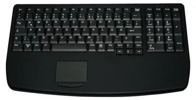 Obrázek produktu pro Contour Design Active Key AK-7410-G, Kabel, PS/2, Nůžkový spínač, Černá