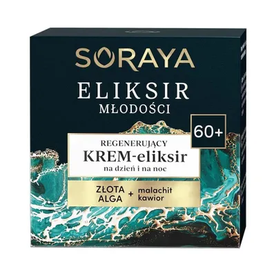Zdjęcie produktu dla Soraya Eliksir Młodości 60+ Krem Do Twarzy Na Dzień I Na Noc 50 Ml