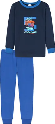 Produktbild von Schiesser Boys World Baumwolle Schlafanzug Cooles Design mit Autos, Raumschiffen und Robotern, Weiche Interlock-Qualität für höchsten Tragekomfort, Komfortable Bündchen und bequemer Softbund