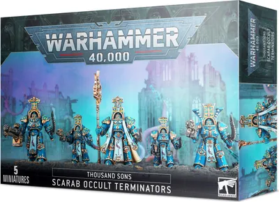 Produktbild von Warhammer 40.000 Thousand Sons Scarb Occult Terminators