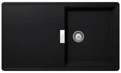 Obrázek produktu pro SCHOCK TIA D-100 dřez v PURO s excentrickým ovládáním / podpěra / výřez 846 x 486 mm / CRISTADUR®EXTREME