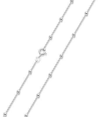 Produktbild von MATERIA by Matthias Wagner Kette mit Kugeln Silber 925 für Damen K118