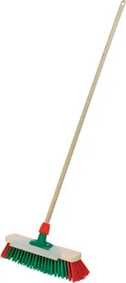 Produktbild von Garten- und Straßenbesen Bümag 400x1430 mm rot/grün