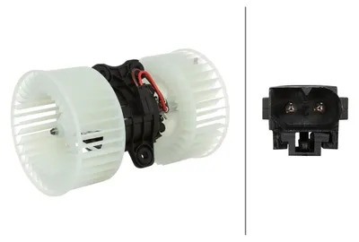 Obrázek produktu pro Vnitřní ventilátor 12 V 396 W 2pólový HELLA vhodný mimo jiné pro BMW X5