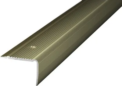 Produktbild von Prinz Treppenkantenprofil Alu Edelstahl matt gelocht 30 x 20 x 1000 mm
