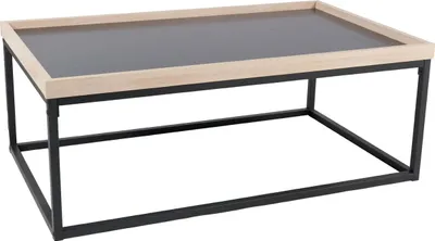 Zdjęcie produktu dla Ława LAGOS A 100x60 dąb/czarna